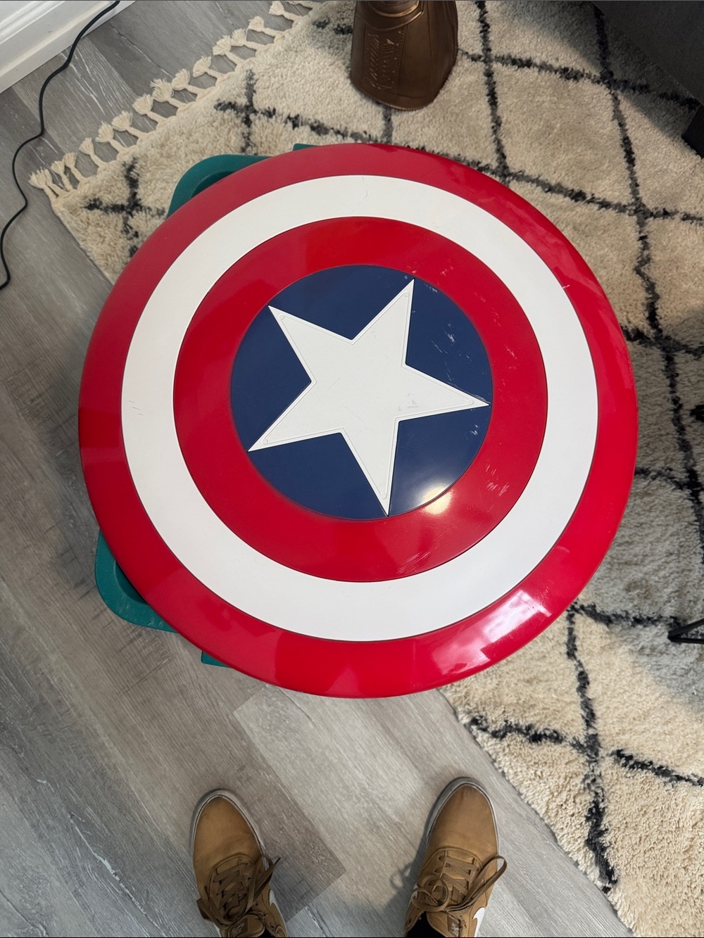 Captain Shield Legend Series- Red, White & Blue Star Accent